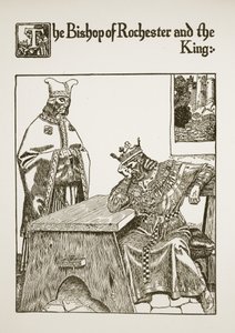 The Bishop of Rochester and the King, Illustration from 